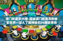 澳门新葡京36楼-揭秘澳门新葡京的秘密世界—深入了解神秘的36楼故事线-澳门新葡京36楼