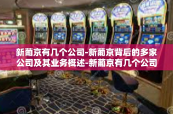 新葡京有几个公司-新葡京背后的多家公司及其业务概述-新葡京有几个公司