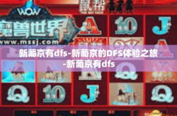 新葡京有dfs-新葡京的DFS体验之旅-新葡京有dfs
