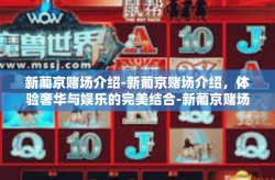 新葡京赌场介绍-新葡京赌场介绍，体验奢华与娱乐的完美结合-新葡京赌场介绍