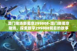 澳门赌场新葡京299808-澳门新葡京赌场，探索数字299808背后的故事-澳门赌场新葡京299808