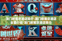 澳门新葡京酒店简介-澳门新葡京酒店全面介绍-澳门新葡京酒店简介