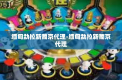 缅甸勐拉新葡京代理-缅甸勐拉新葡京代理