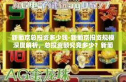 新葡京总投资多少钱-新葡京投资规模深度解析，总投资额究竟多少？新葡京总投资多少钱