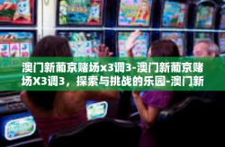 澳门新葡京赌场x3调3-澳门新葡京赌场X3调3，探索与挑战的乐园-澳门新葡京赌场x3调3
