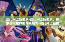 澳门网上新葡京-澳门网上新葡京，探索虚拟世界的葡京魅力-澳门网上新葡京
