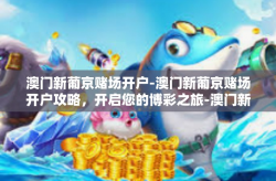 澳门新葡京赌场开户-澳门新葡京赌场开户攻略，开启您的博彩之旅-澳门新葡京赌场开户