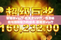 新葡京vip厅-新葡京VIP厅，尊贵体验与独特魅力的结合-新葡京vip厅