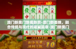 澳门新奥门新葡新京-澳门新面貌，融合传统与现代的璀璨篇章-澳门新奥门新葡新京