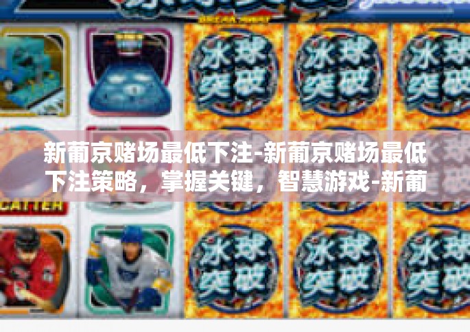 新葡京赌场最低下注-新葡京赌场最低下注策略，掌握关键，智慧游戏-新葡京赌场最低下注