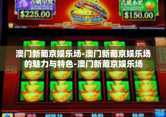 澳门新葡京娱乐场-澳门新葡京娱乐场的魅力与特色-澳门新葡京娱乐场