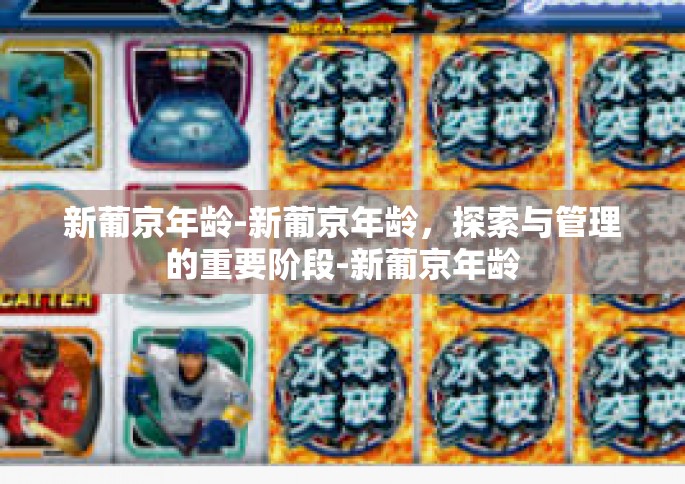 新葡京年龄-新葡京年龄，探索与管理的重要阶段-新葡京年龄