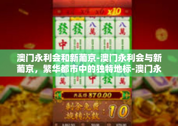 澳门永利会和新葡京-澳门永利会与新葡京，繁华都市中的独特地标-澳门永利会和新葡京