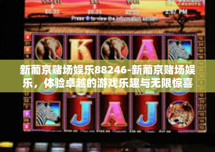 新葡京赌场娱乐88246-新葡京赌场娱乐，体验卓越的游戏乐趣与无限惊喜（号码88246）新葡京赌场娱乐88246