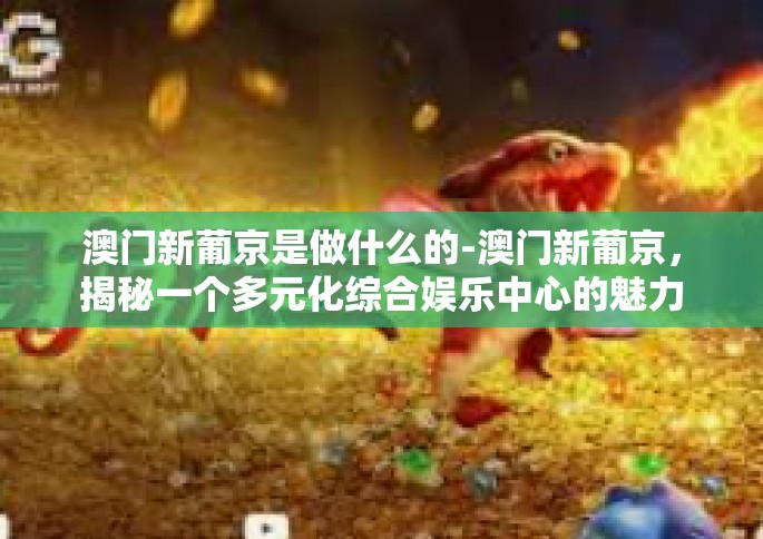 澳门新葡京是做什么的-澳门新葡京，揭秘一个多元化综合娱乐中心的魅力-澳门新葡京是做什么的