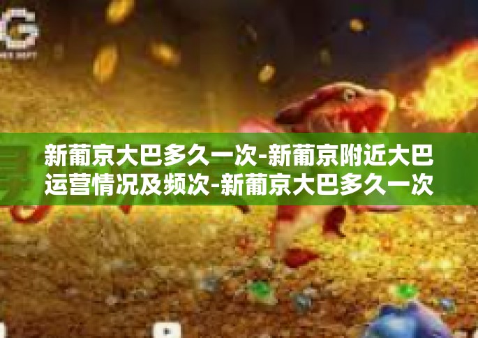 新葡京大巴多久一次-新葡京附近大巴运营情况及频次-新葡京大巴多久一次